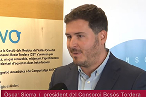 Òscar Sierra, alcalde de la Llagosta, nuevo presidente del Consorci Besòs Tordera