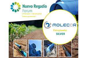 Molecor patrocinador en la tercera edición del Nuevo Regadío Forum 2022