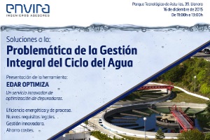 Éxito de participación en las "1ª Jornadas sobre el Ciclo del Agua en la Industria" organizado por ENVIRA