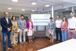 AMVISA y la UPV/EHU acuerdan la creación del Aula del Agua en Vitoria-Gasteiz