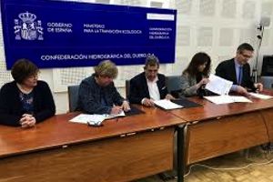 La CH del Duero firma los convenios para ejecutar las obras de varias pequeñas EDAR en la provincia de Valladolid