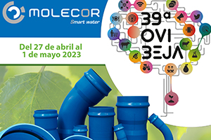 Molecor expondrá sus tuberías y accesorios TOM® y ecoFITTOM® en Ovibeja 2023 - Portugal