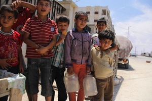 Crisis en Siria: millones de niños en riesgo por la falta de agua y saneamiento