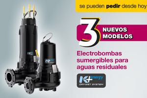 CAPRARI presenta sus nuevos modelos de bombas de la serie K+ ENERGY