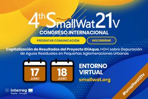 Ampliado el plazo límite para la presentación de comunicaciones del "Congreso Internacional SmallWat21v", hasta el 31 de marzo