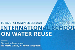 Esamur participará en la "Escuela sobre Reutilización de Agua Regenerada" organizada por la Universidad de Turín