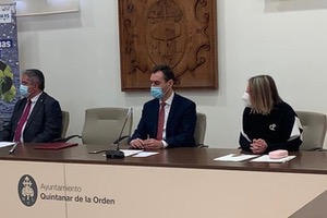 Acuaes firma el convenio por 11 M€ para mejorar el saneamiento y la depuración de Quintanar de la Orden en Toledo