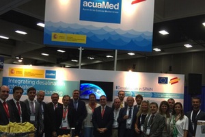 Acuamed participa en el Congreso Mundial de Desalación que se celebra en San Diego (EE.UU.)