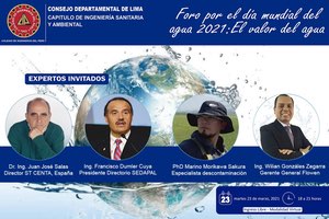 Foro por el Día Mundial del Agua 2021: El Valor del Agua - Perú