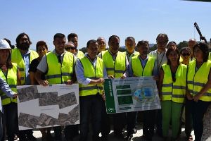 Continúan a buen ritmo las obras de la EDAR del Bajo Guadalhorce en Málaga con 7,5 M€ de inversión