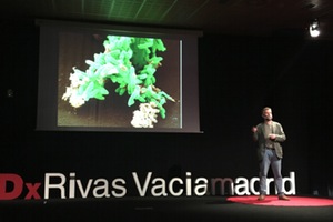 Abraham Esteve participa en la 2ª ed. de los TEDxRivas con una ponencia sobre Bioelectrogénesis