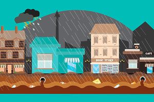 ¿Cómo preparar a su empresa de agua para huracanes e inundaciones?