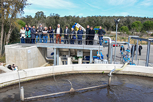 La ACA inaugura la EDAR de Can Carbonell, en Caldes de Malavella (Cataluña)