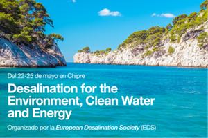 Adiquímica estará presente en Chipre en la “Desalination for the Environment, Clean Water and Energy”
