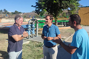 La Diputación de Córdoba estudia la posibilidad de verter el agua de la EDAR de Peñarroya-Pueblonuevo al embalse de Sierra Boyera