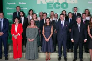 Su Majestad la Reina Letizia entrega a CIMICO el Premio Retina ECO, por su innovadora tecnología AMAS para el tratamiento biológico de aguas residuales