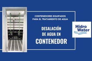 El planeta está lleno de agua, pero no toda es potable. Soluciones Compactas para la desalinización de agua