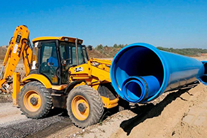 Las tuberías TOM® de PVC-O DN1000 mm se instalan en Kolubara, Serbia-Radljevo-Server Coal Mine