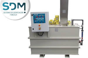 SDM fabrica y suministra los equipos de preparación de floculantes POLYPACK® para el proyecto de la EDAR de Nerja en Málaga