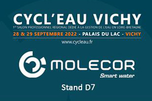 Molecor estará presente en el salón "Cycl’Eau Vichy" el 28 y 29 de septiembre