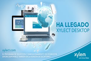 Xylem lanza Xylect Desktop, una plataforma sencilla e intuitiva con toda la gama de productos y proyectos disponible ‘offline’