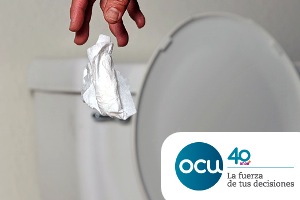 Deshacernos de las toallitas húmedas nos cuesta 1.000 millones al año según OCU