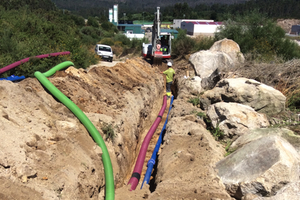 SAINT-GOBAIN PAM abastece de tuberías de fundición dúctil a la red gallega de A Lama