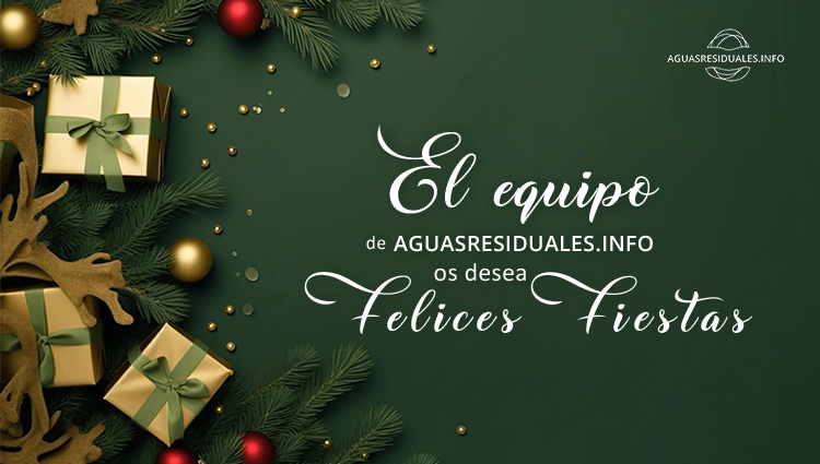 El equipo de AGUASRESIDUALES.INFO os desea unas ¡Felices Fiestas y un Próspero 2025!