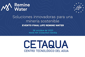 CETAQUA organiza el evento de clausura del proyecto LIFE REMINE WATER