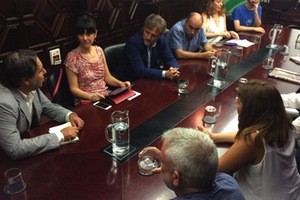 La Junta de Andalucía se reúne con representantes de operadores nacionales e internacionales de agua