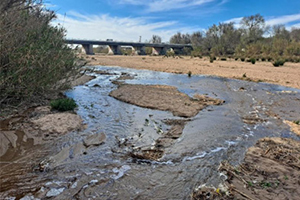 Comienza la aportación de agua regenerada al río Tordera desde la ERA de Blanes para garantizar el caudal ecológico