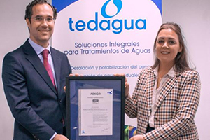 Tedagua renueva su compromiso con el medioambiente y la gestión del agua