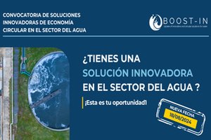BIOAZUL Anuncia la Extensión de la Convocatoria BOOST-IN para Soluciones de Economía Circular en el Sector del Agua