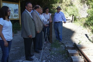 Las obras de saneamiento ambiental del río Genil en el municipio de Güejar Sierra en Granada finalizarán el próximo otoño