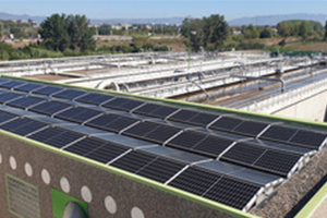La EDAR la Llagosta dispone de una nueva planta para la generación de energía solar fotovoltaica