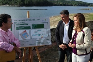 DINOTEC presenta el Proyecto de la EDAR de Bornos en Cádiz a la Consejera de Medioambiente de la Junta de Andalucía