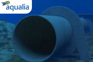 Aqualia emplea una innovadora tecnología en la limpieza de los inmisarios de la desaladora de Mostaganem en Argelia