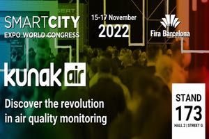 Kunak estará presente en el Smart City Expo World Congress de Barcelona del 15 al 17 de Noviembre