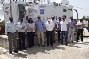 El proyecto SECASOL inaugura su prototipo de secado de lodos y lixiviados con energía solar en el CENTA