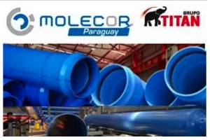 El Consorcio Molecor-Titán pone en marcha la nueva planta para la producción de Tuberías TOM de PVC-O en Paraguay