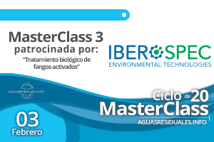 IBEROSPEC patrocina y participa en la MasterClass 3 sobre "Tratamientos biológicos de fangos activados" con Jorge Chamorro