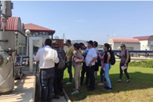 Una delegación de Cuba visita el Consorci Besos-Tordera y la EDAR Granollers para conocer 'in situ' la generación de biogás