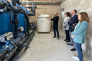 Entra en servicio la planta para eliminar nitratos del agua en el municipio de Calaf, tras una inversión de más de 600.000 €
