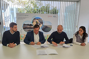 La EPSAR firma un acuerdo con Riegos de Levante para reutilizar el agua regenerada de la EDAR de Rincón de León