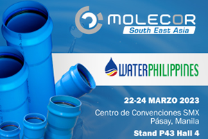 Molecor (SEA) Sdn Bhd participará en Water Philippines del 22 al 24 de marzo de 2023