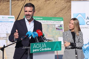 Inicio inminente de las obras de conexión definitiva del embalse de La Colada y la ETAP de Sierra Boyera en Córdoba