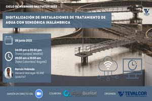 Bilanz Qualitat participará en un Webinar sobre "Digitalización de instalaciones de tratamiento de aguas con sensórica inalámbrica"