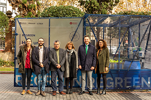 Aigües de Barcelona y Cetaqua presentan el huerto urbano REGREEN para sensibilizar del uso de agua regenerada