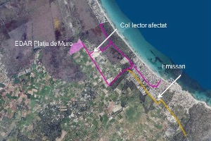 Detenido un derrame accidental de aguas residuales en L´Albufera de Mallorca
