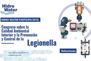 Hidro-Water será expositor en el Congreso Ibérico sobre la Calidad Ambiental Interior y la Prevención y Control de Legionela